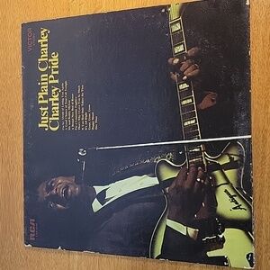 Just Plain Charlie Charlie Pride Vintage Vinyl Record w/ Cover